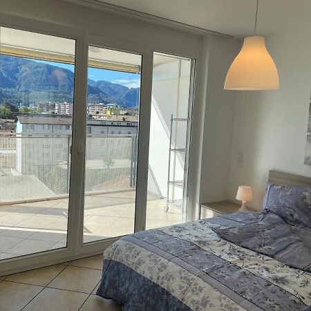 Appartamento 2,5 con piscina nel CUORE di Locarno Esterno foto