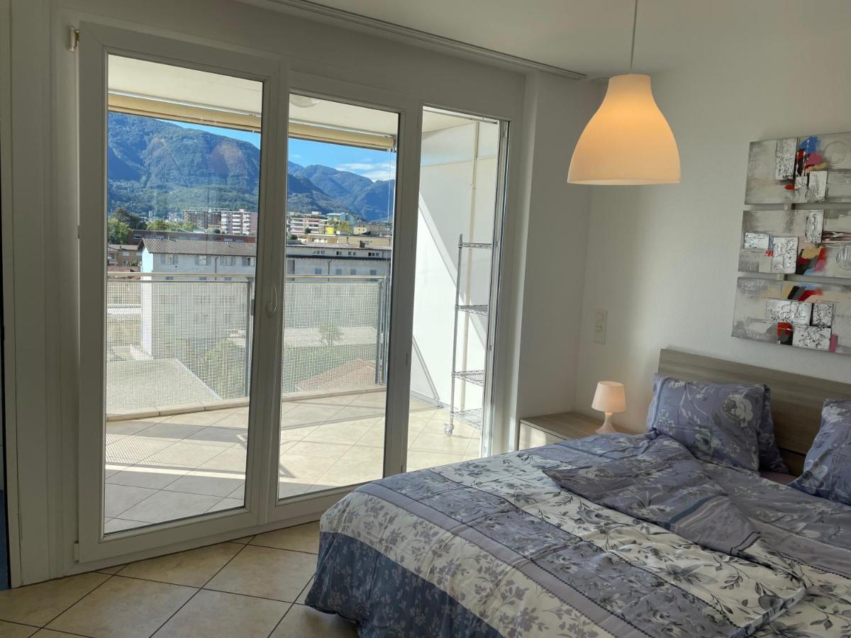Appartamento 2,5 con piscina nel CUORE di Locarno Esterno foto