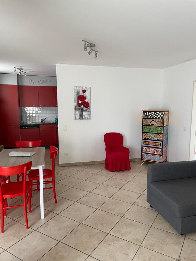 Appartamento 2,5 con piscina nel CUORE di Locarno Esterno foto